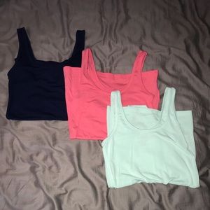 3 tank tops